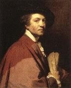 Sir Joshua Reynolds Self-Portrait painting